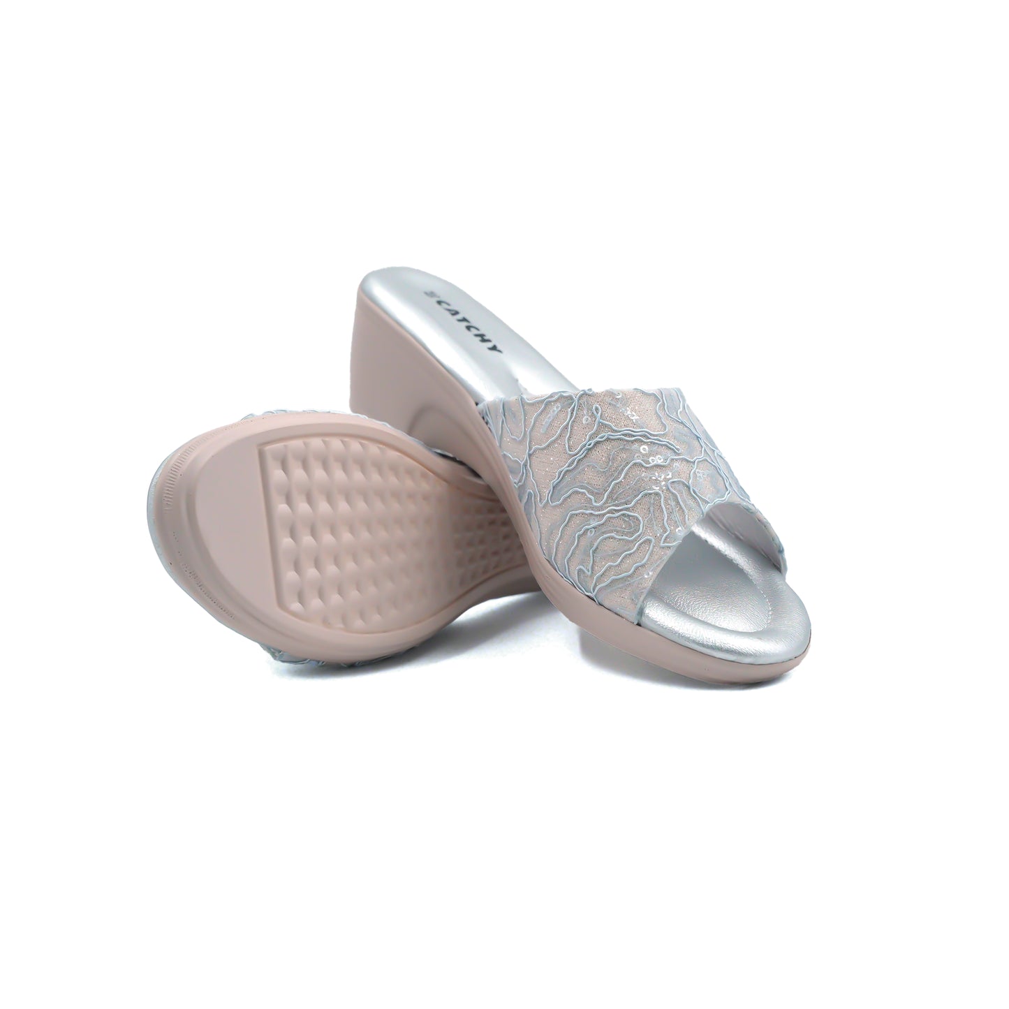 Catchy Wedge-Heel Sandal