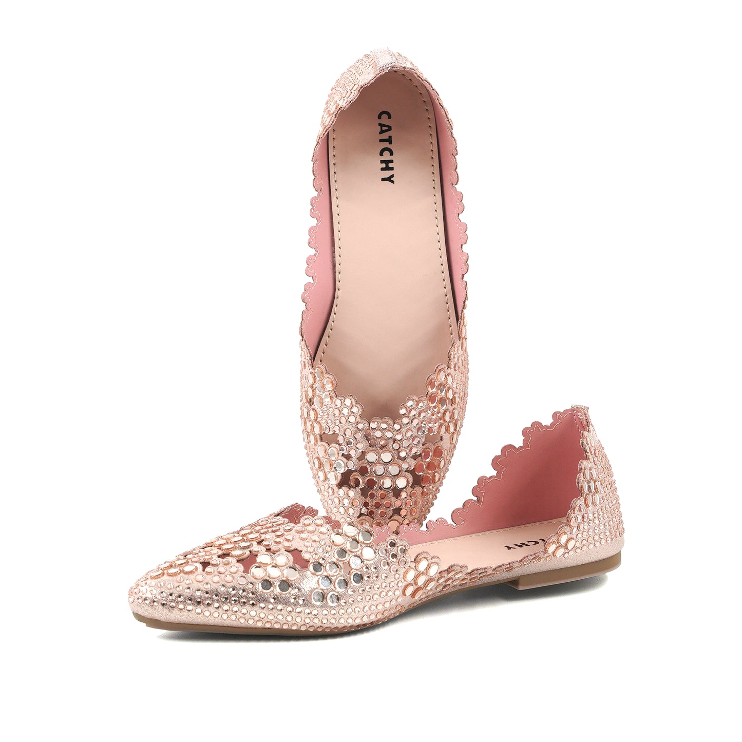 Royal Scalloped Flats