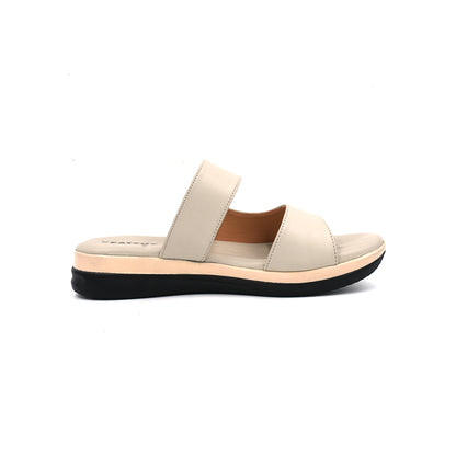 Elegant Double Strap Slip-On Sandals