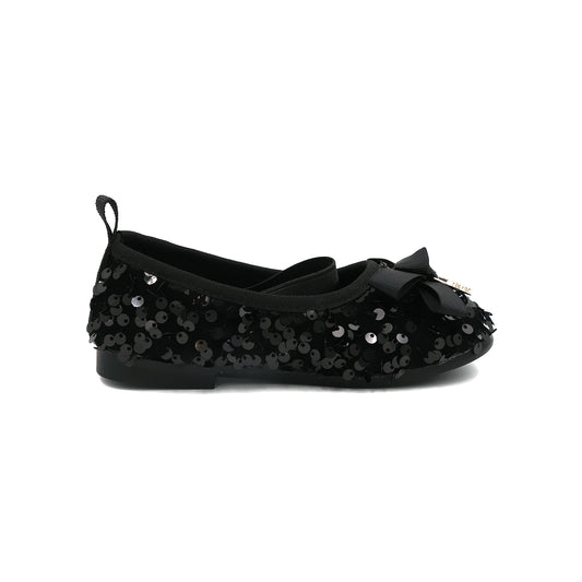 Catchy Princess Black Ballet Shoes
