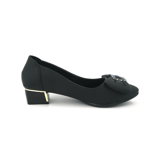 Catchy Formal Court Pump Heel