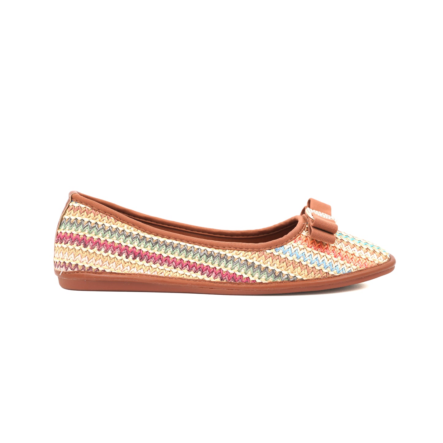 Catchy Woven Flat Ballet Pumps