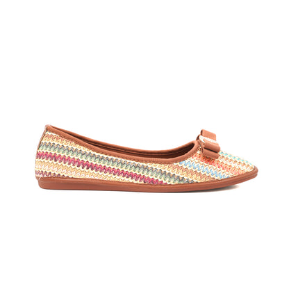 Catchy Woven Flat Ballet Pumps