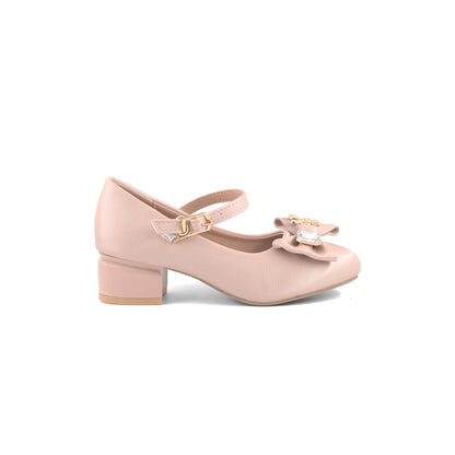 Catchy Flora Block Heel