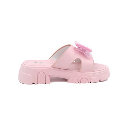 Catchy Girls' Sparkly Butterfly Bow Slipper