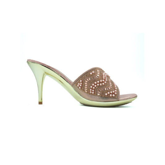 Catchy Embroidered Heel