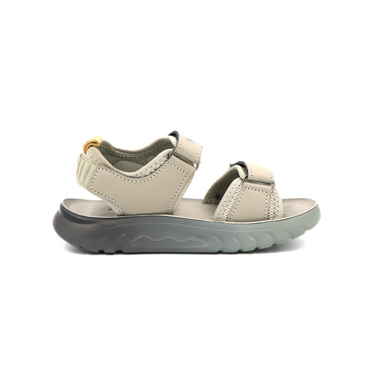Catchy Kids' Beige Adjustable Sports Sandal
