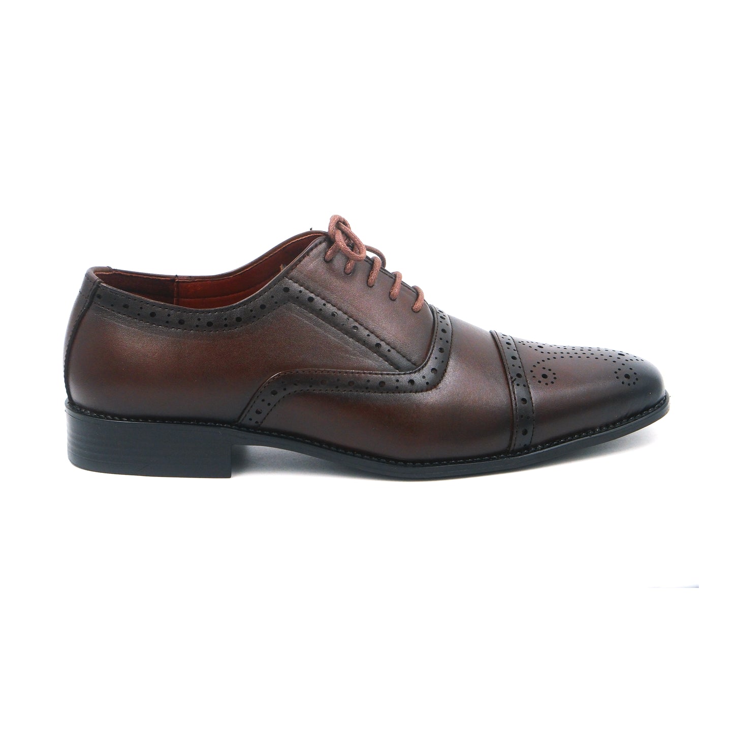 Catchy Elegant Style Leather Oxford Shoes
