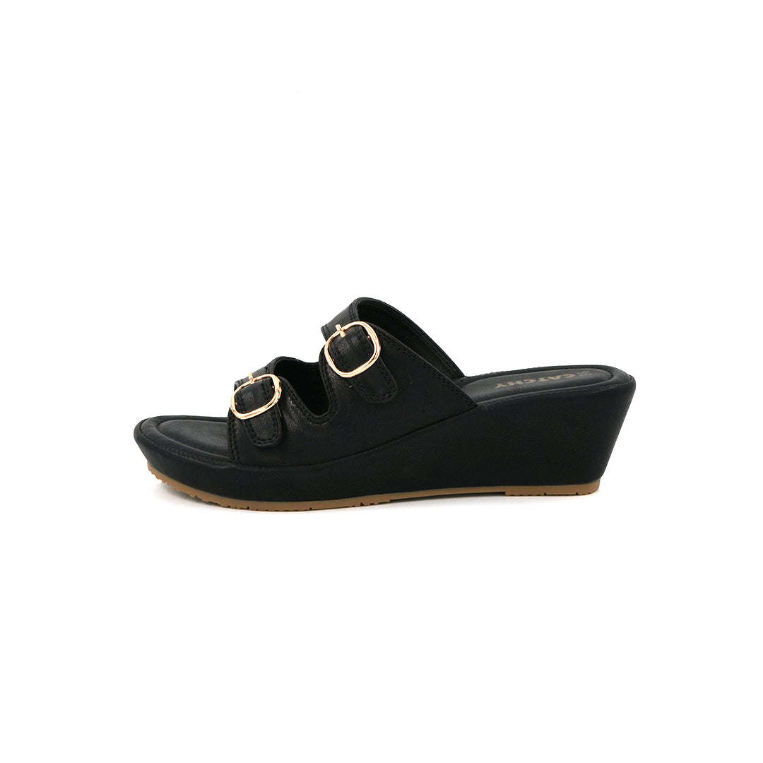 Catchy Women's Strap Wedge Sandal