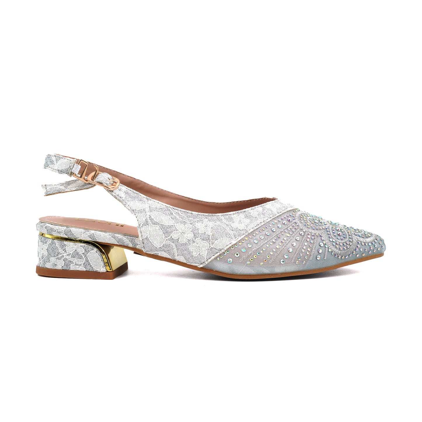 Catchy Girls Embellished Party Block Heels Sandals