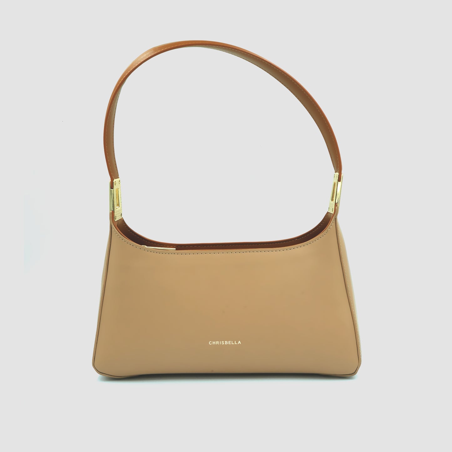 Catchy Chrisbella Onex Logo Detail Shoulder Bag