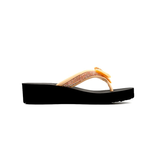Catchy Women Floral Beach Flip Flops