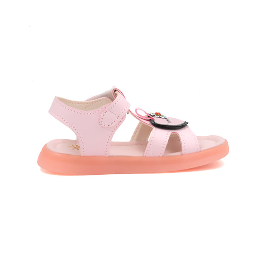 Catchy Girls' Pink Light-Up Sandal