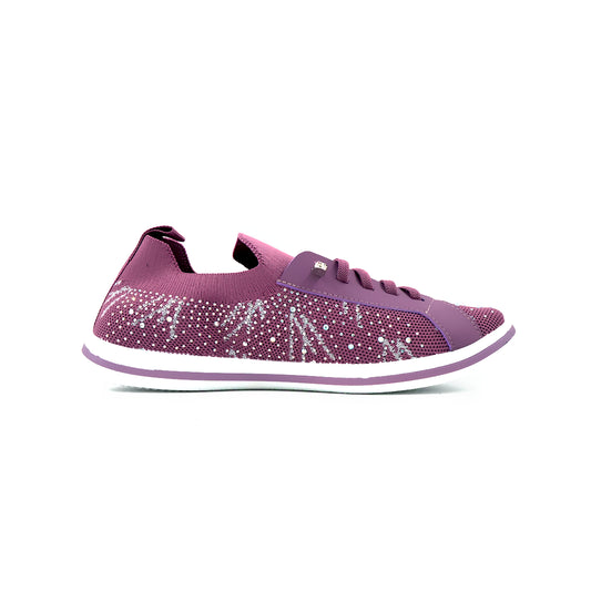 Catchy Women's Top Lace Cotton Sneakers