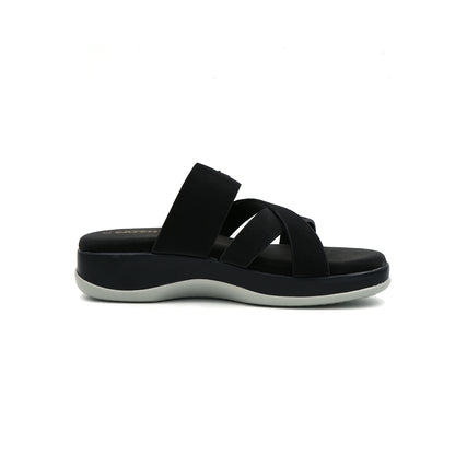 Catchy Casual Comfort Criss-Cross Slides