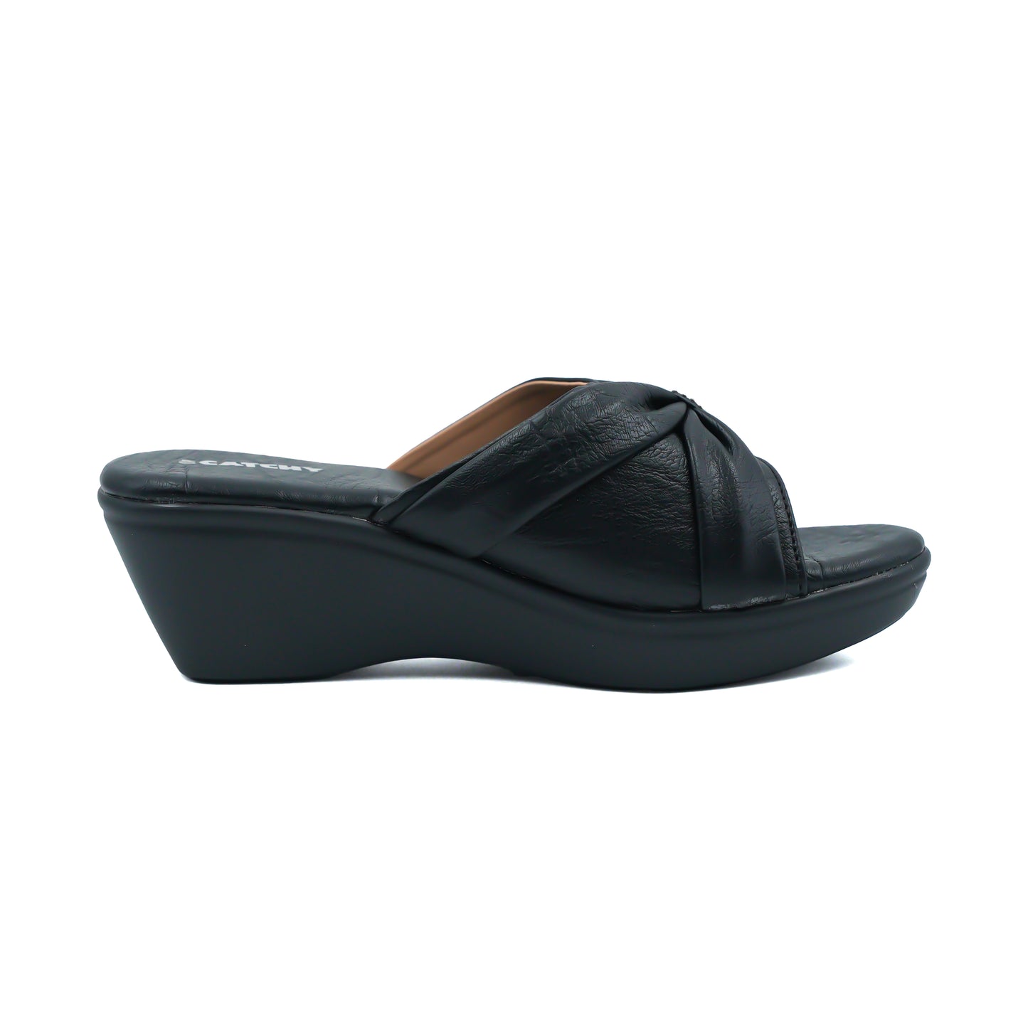Catchy Wylda Ladies Mid Heel Slipper