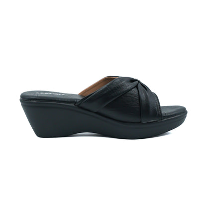 Catchy Wylda Ladies Mid Heel Slipper