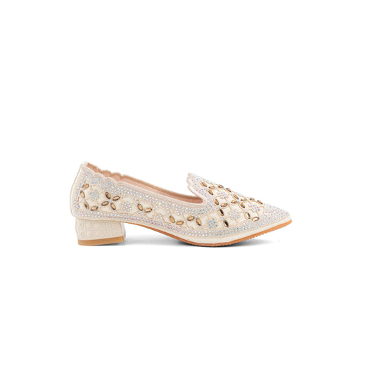 Catchy Royal Crystal Loafers