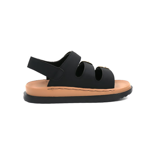 Catchy  Tan Multi-Strap Sandal