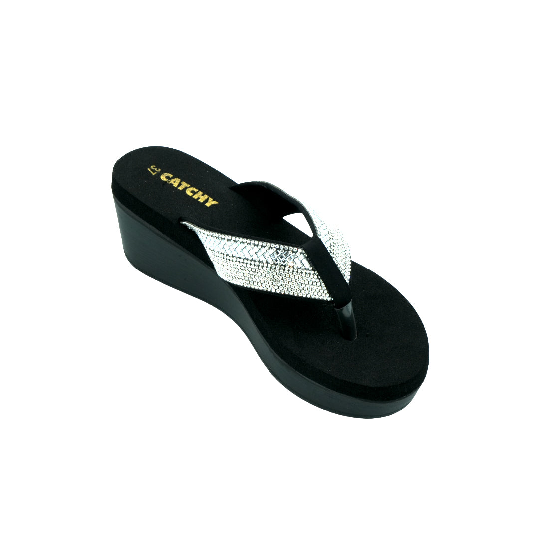 Catchy Women Wedges Rhinestones Sandals