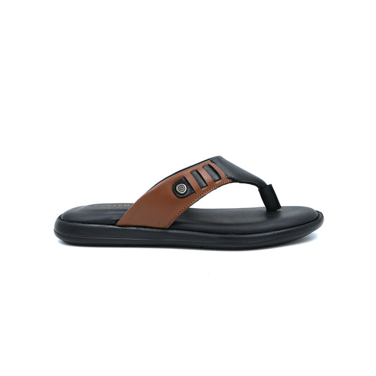Catchy Men's Classic BlackThong Sandal