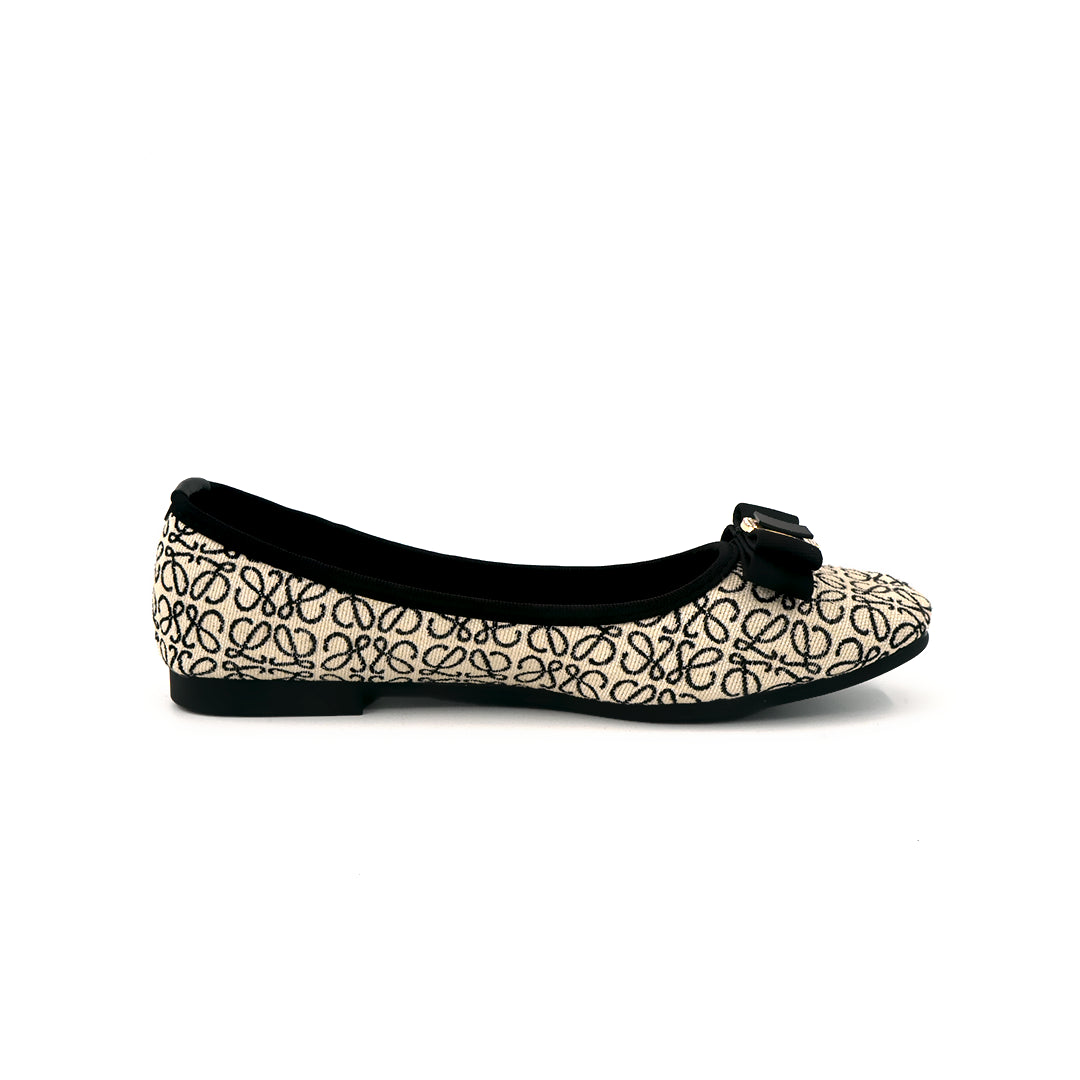 Catchy Women's Casual Glitter Flat Bowknot Pumps