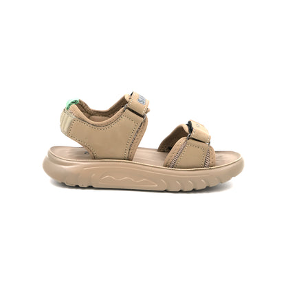 Catchy Kids' Beige Adjustable Sports Sandal