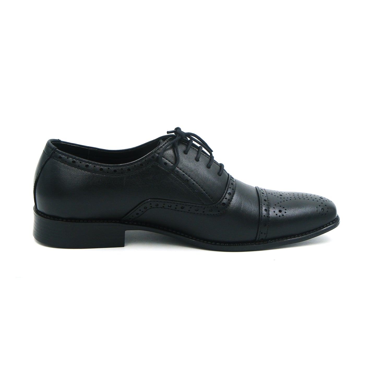 Catchy Elegant Style Leather Oxford Shoes