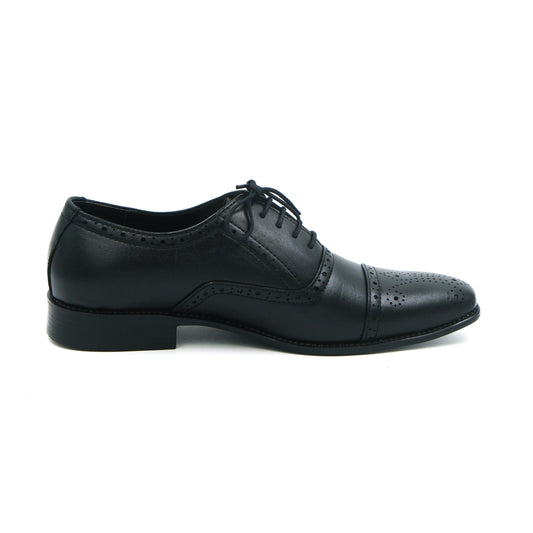 Catchy Elegant Style Leather Oxford Shoes
