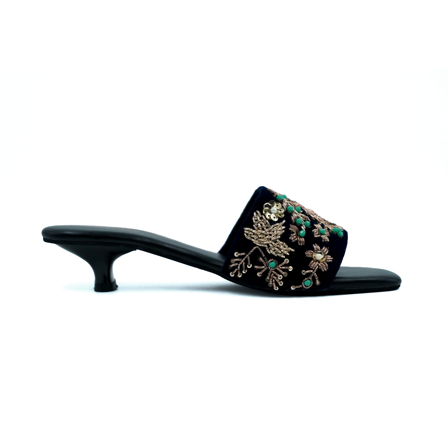 Catchy Women's Mid Heel Sandal
