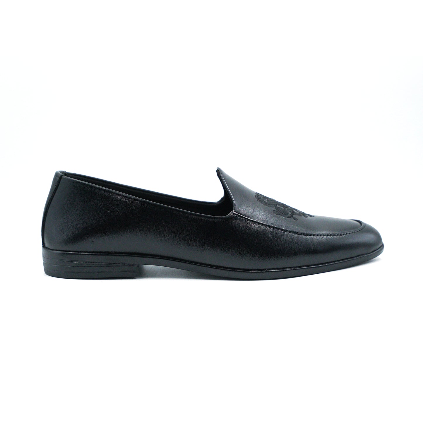 Catchy Black Classic Leather Shoes for Men's
