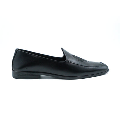 Catchy Black Classic Leather Shoes for Men's