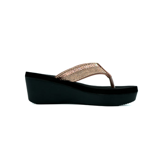 Catchy Women Wedges Rhinestones Sandals