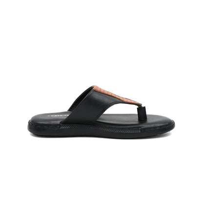 Mens Black Leather sandals