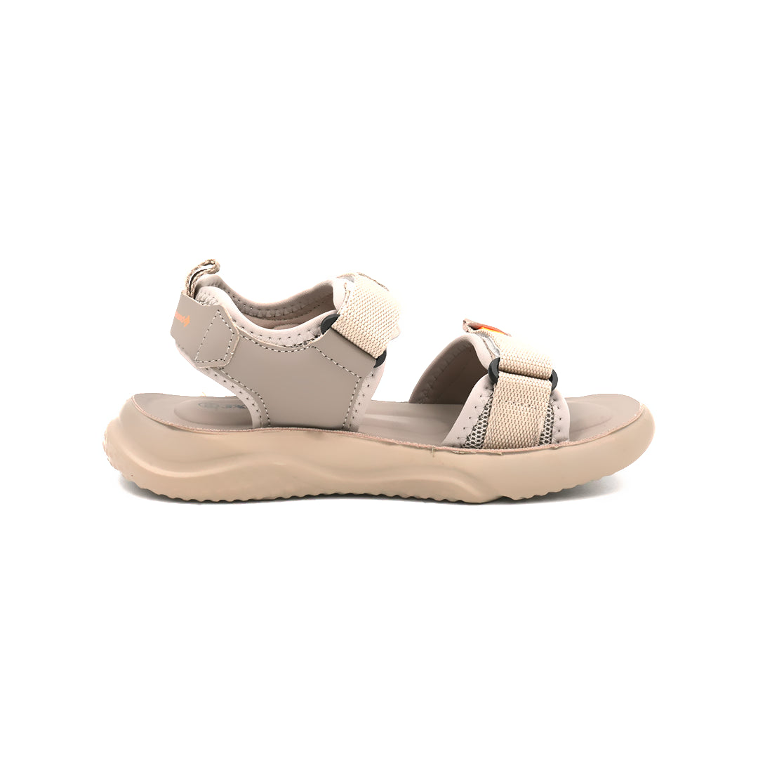 Catchy Boys' Beige Adjustable Sports Sandal