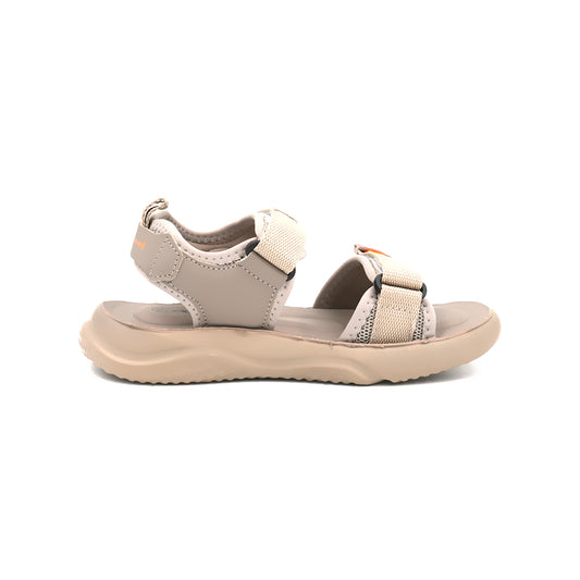 Catchy Boys' Beige Adjustable Sports Sandal