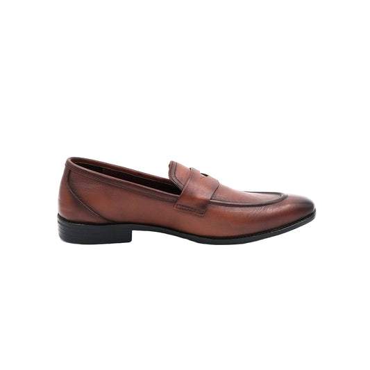 Catchy Penny Leather Loafer for Men