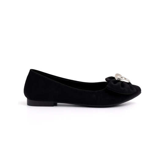 Catchy Orion Black Pearls Pump Shoes