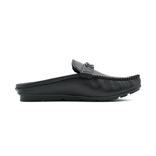 Catchy Premium Black Half shoe
