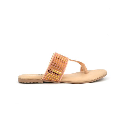 Catchy Flat Toe Ring Sandals for Women's