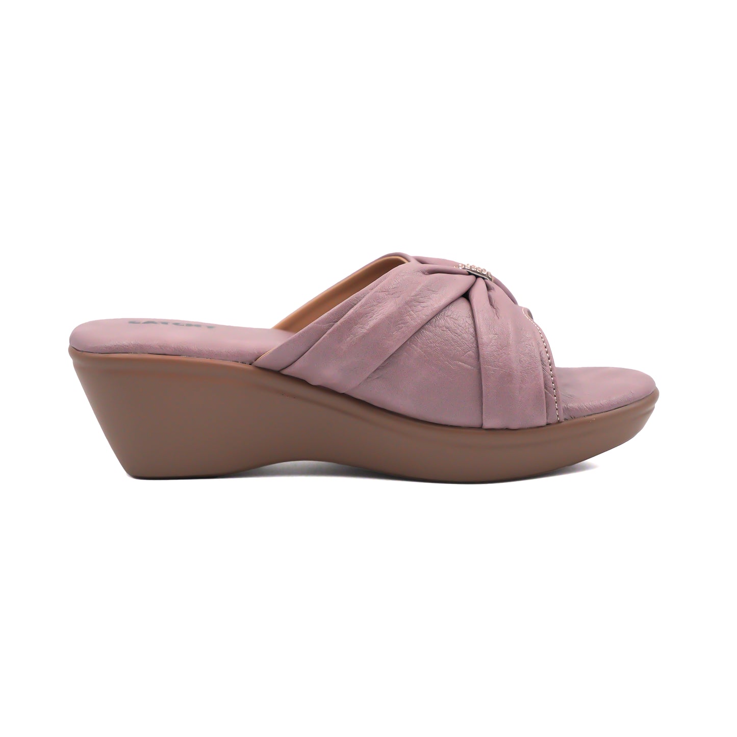 Catchy Wylda Ladies Mid Heel Slipper