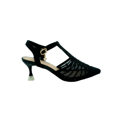 Pointy Slingback Spool Heel