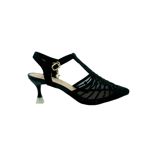 Pointy Slingback Spool Heel