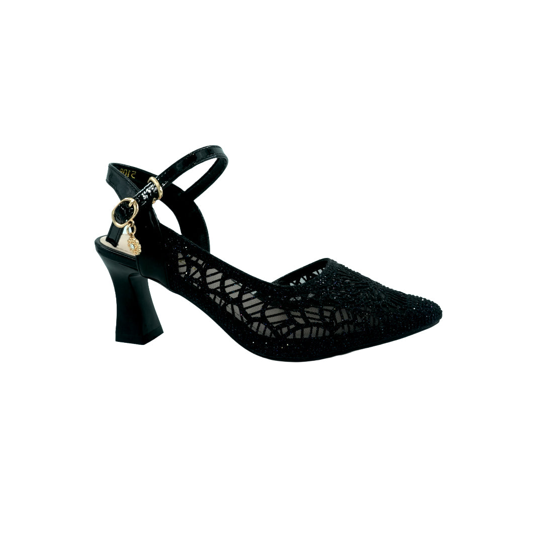 Catchy Women's Nylon Mesh Heel