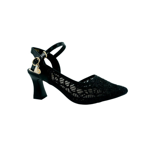 Catchy Women's Nylon Mesh Heel