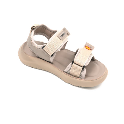 Catchy Boys' Beige Adjustable Sports Sandal