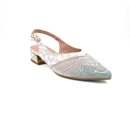 Catchy Girls Embellished Party Block Heels Sandals