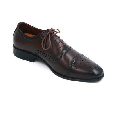 Catchy Elegant Style Leather Oxford Shoes