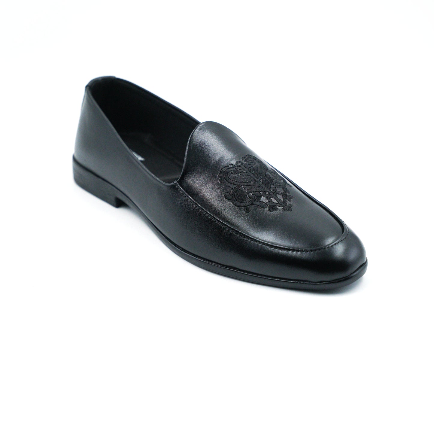 Catchy Black Classic Leather Shoes for Men's