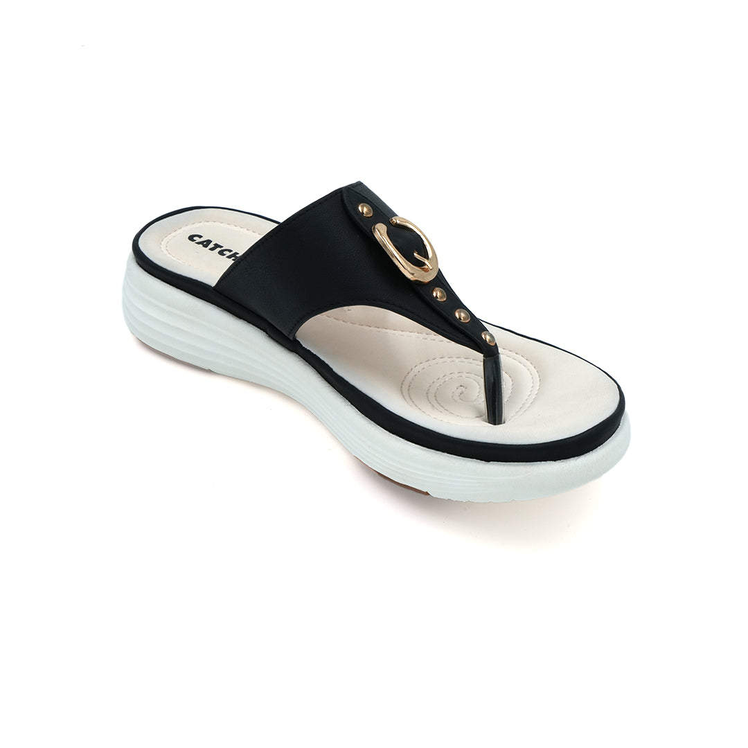 Catchy Trendies Ring Wedge Sandal